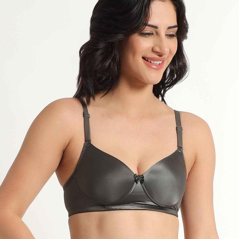 Women Plus Size Padded Comfortable High Support Big-Cup Bra