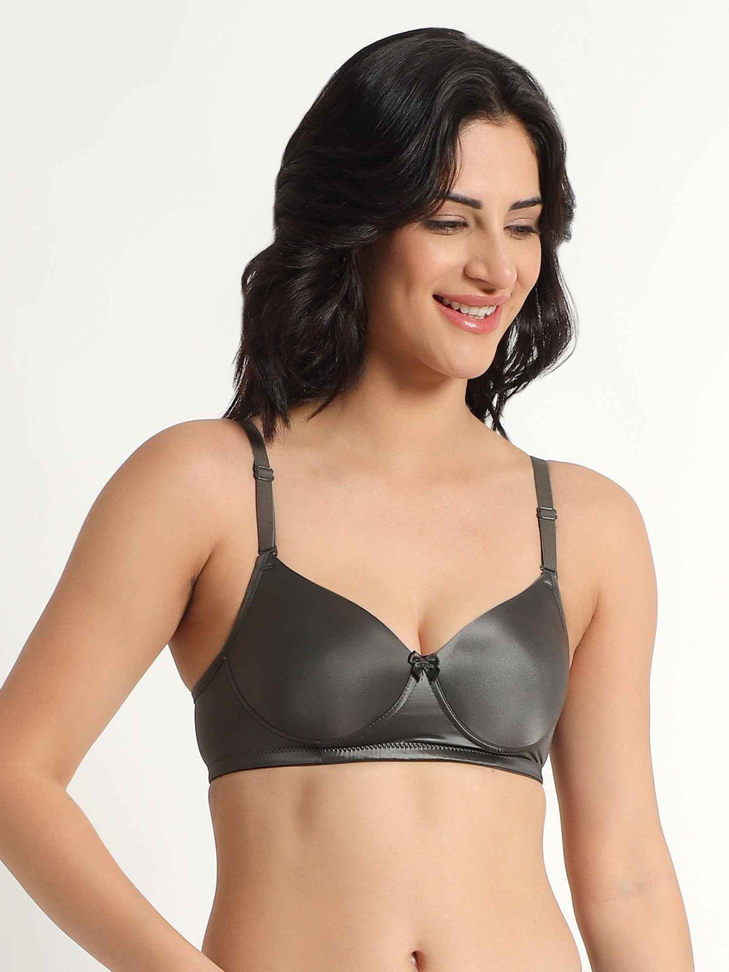 Women Plus Size Padded Comfortable High Support Big-Cup Bra