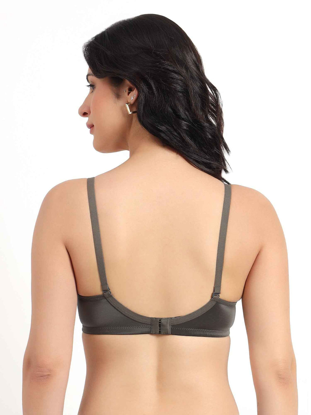 Women Magenta Plus Size Padded Comfortable High Support Big-Cup Bra