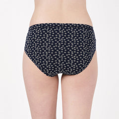 Blossom Dazzel Print Ultra Soft Printed Modal Hipster Panty With Full Coverage And Seamless Look _Pack Of 3