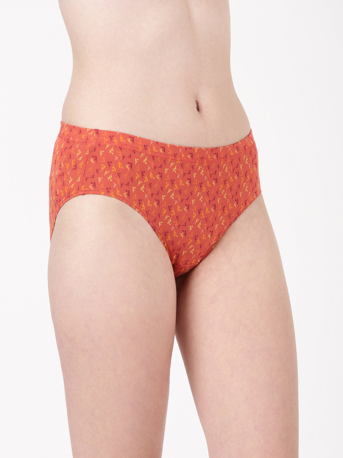 Blossom Dazzel Print Ultra Soft Printed Modal Hipster Panty With Full Coverage And Seamless Look _Pack Of 3