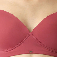 SOIE Woman - Full Coverage Padded Non Wired T-shirt Bra - Bra -for Women