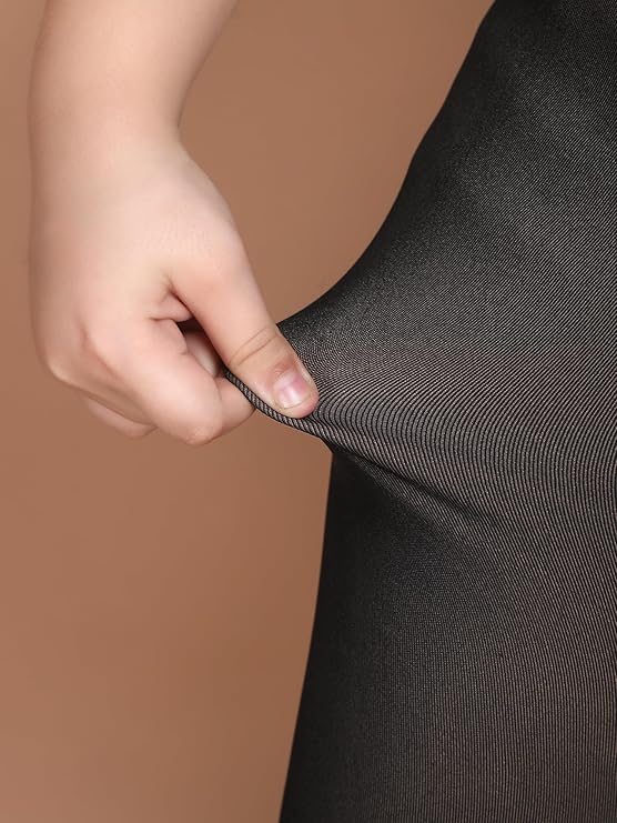 Brachy Girls Pack Of 2 Girls Thermal Fleece Lined Winter Warm Tights Pantyhose Stockings