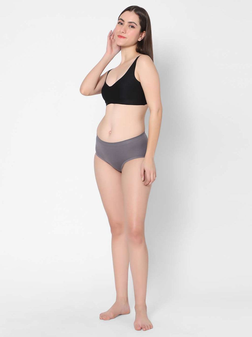 The Ashen Hipster Set (Black & Charcoal Grey)