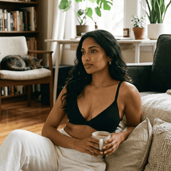 UltraSoft Triangle Bralette – Full Coverage Bralette for Women with Wireless Comfort