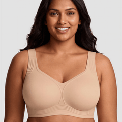 Seamless Wireless Full Coverage Push Up Bra for Women