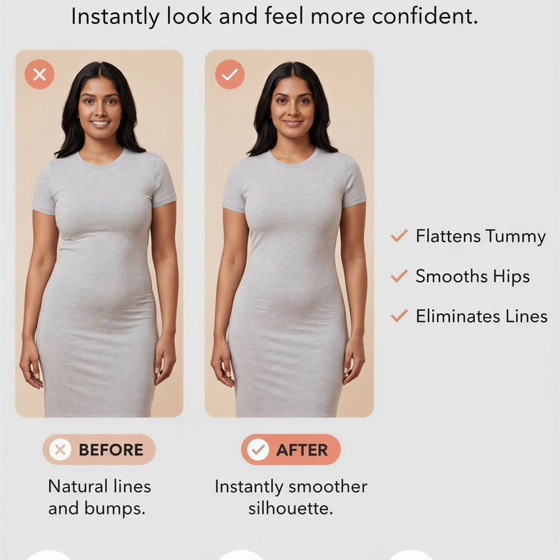 All Day wear High-Waisted Shapewear Tummy Control Shorts