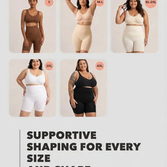 All Day wear High-Waisted Shapewear Tummy Control Shorts