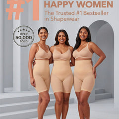 All Day wear High-Waisted Shapewear Tummy Control Shorts