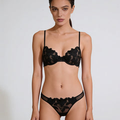 French Mesh Lace Bra – Seamless Bra for Women