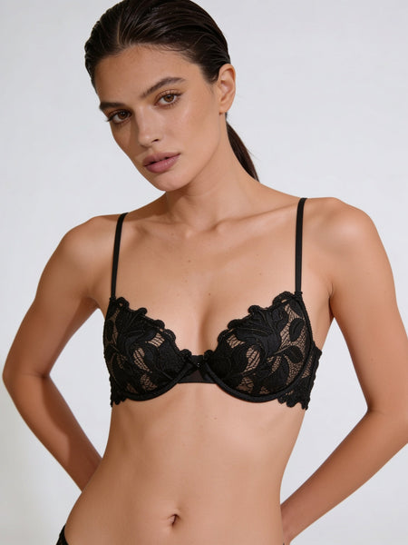 French Mesh Lace Bra – Seamless Bra for Women