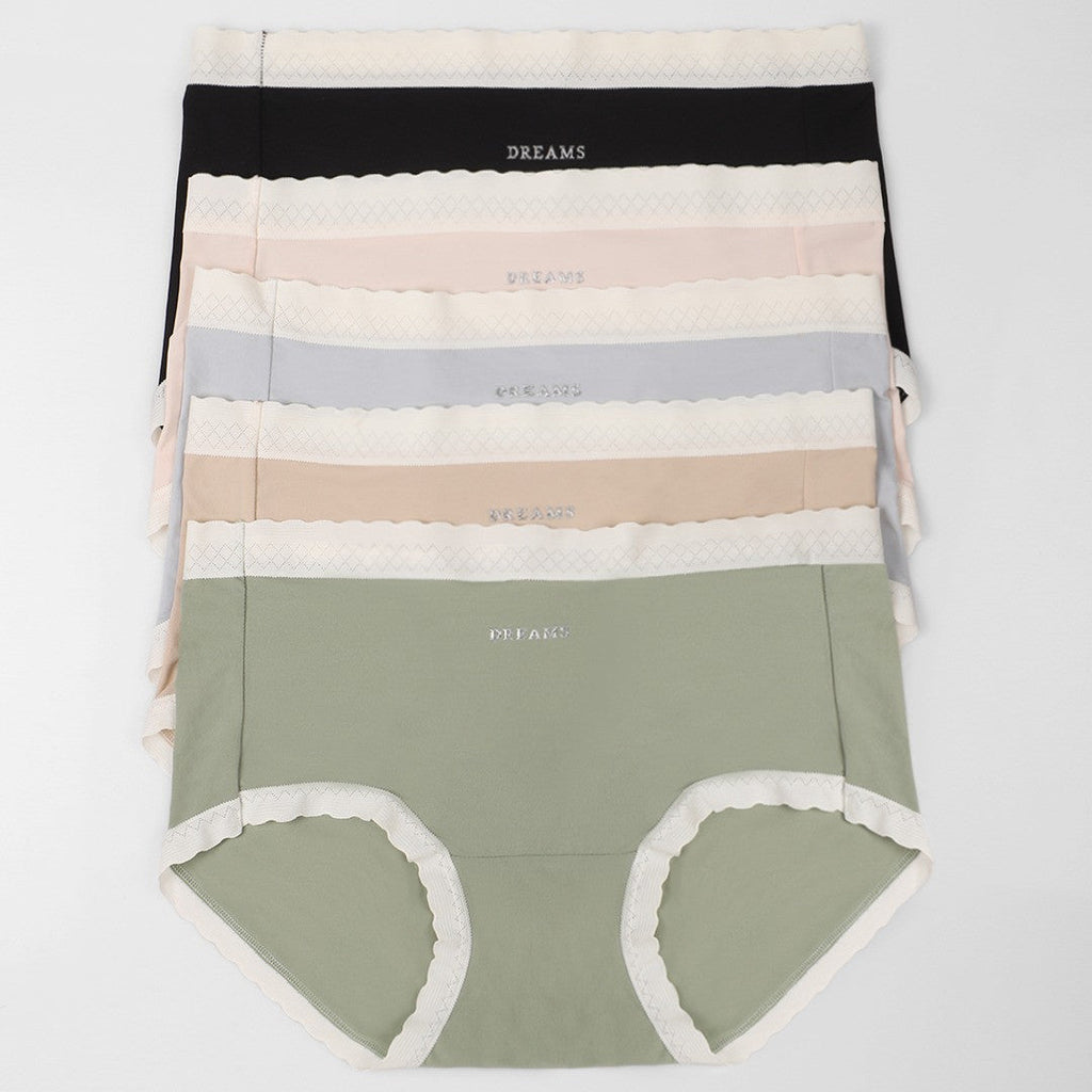 Bundles - Corn Bae Full Coverage Boy Shorts Soft Plant Based Lacy Underwear