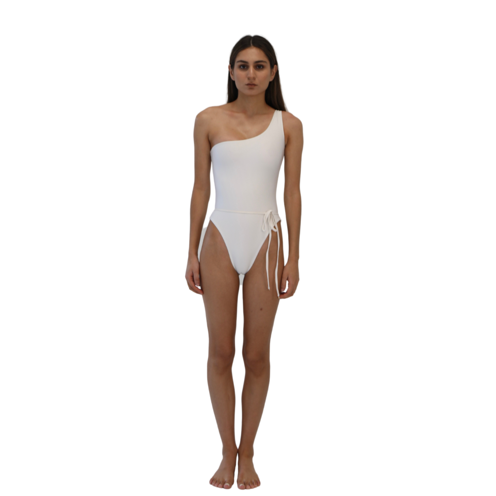 One shoulder one piece