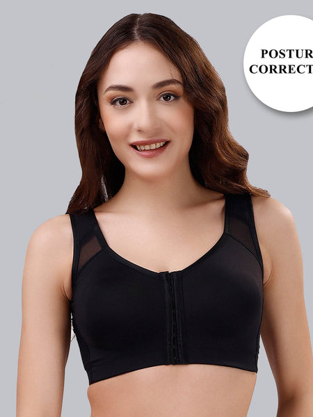 SOIE Woman - Front Closure Full Coverage Non Padded Non Wired Bra - Bra -for Women