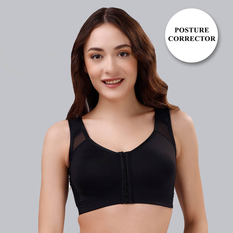 SOIE Woman - Front Closure Full Coverage Non Padded Non Wired Bra - Bra -for Women