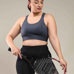 Brachy Women High Impact Crossback Sports Bra.