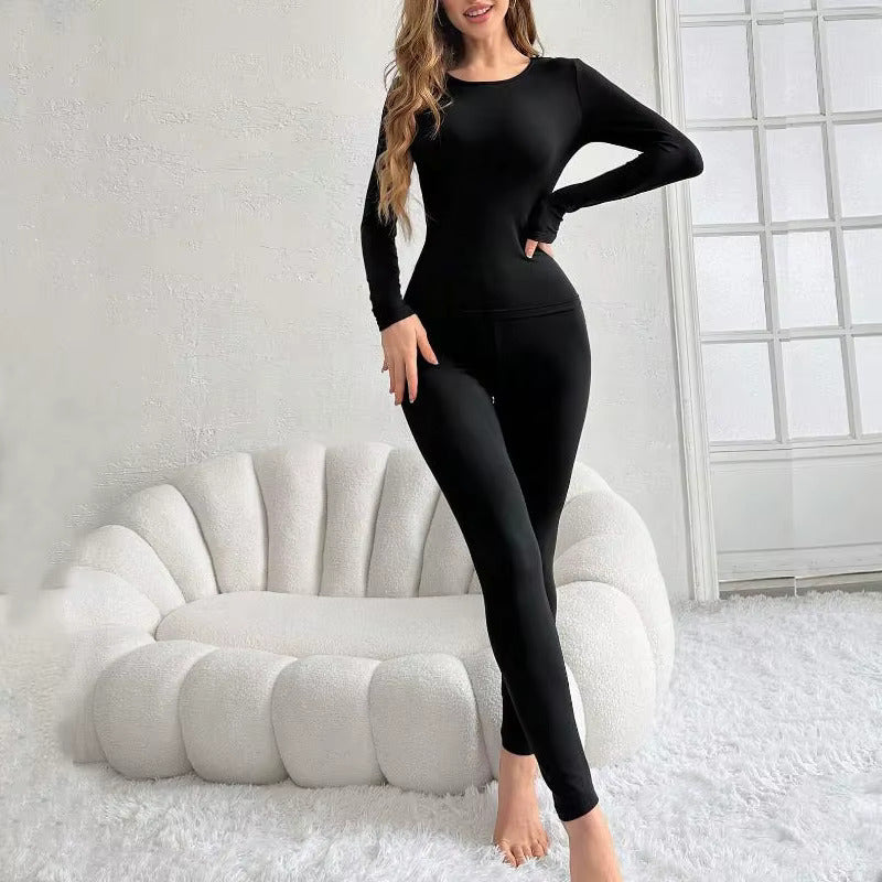 Brachy Women’s Warm Winter Innerwear with Full Sleeves & Bottoms Thermal Set