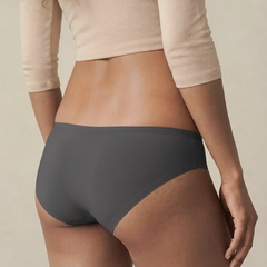 6 Pack - Grey Low-waist Bamboo Absorbent Underwear