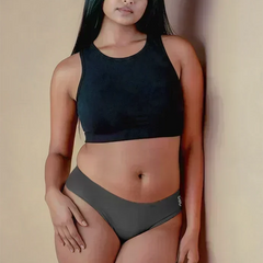 Assorted 3 Pack - Low-waist Bamboo Absorbent Underwear