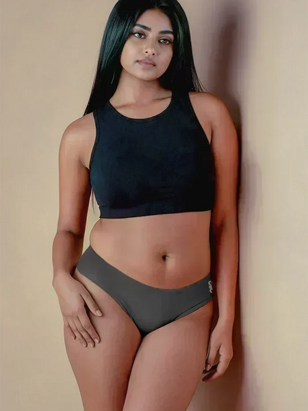 Assorted 3 Pack - Low-waist Bamboo Absorbent Underwear