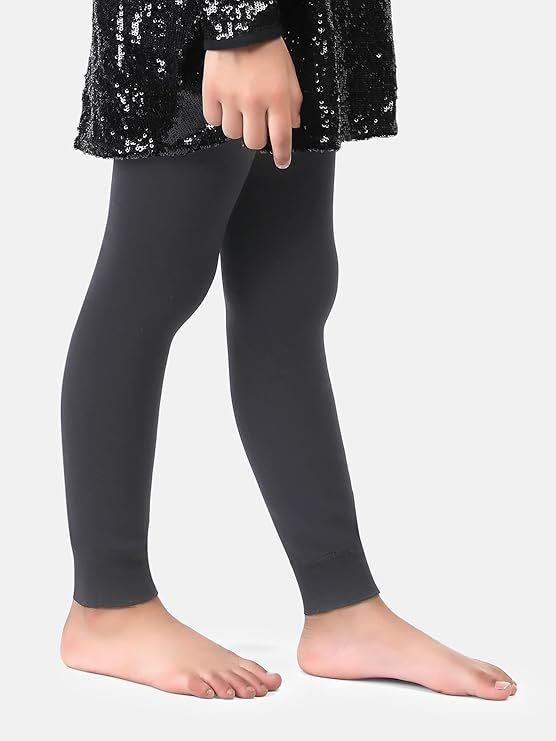 Brachy Kids Winter WarmThermal Tights Leggings Footed Stockings