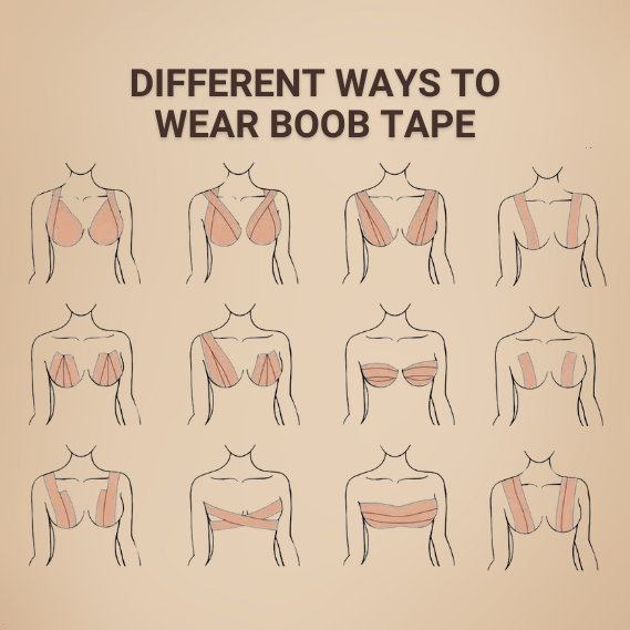 instant breast lift up tape