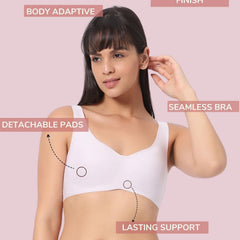 Solid Cute Hipster Moisture Wicking Lingerie Set