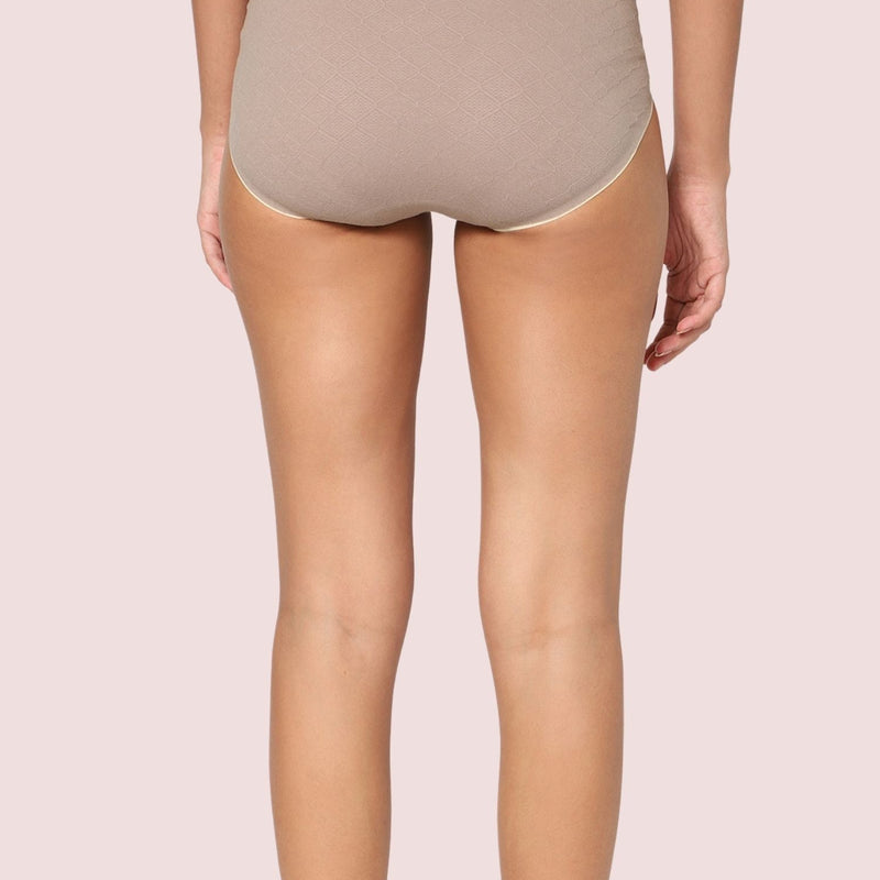 Cotton Seamless Hipster Panties