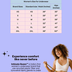 Cotton Seamless Hipster Panties