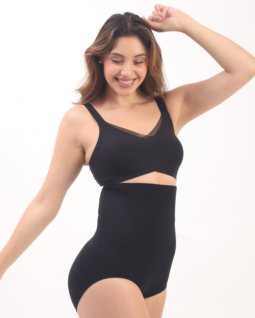 Kimmi – High-Waist Sculpting Shapewear in Black