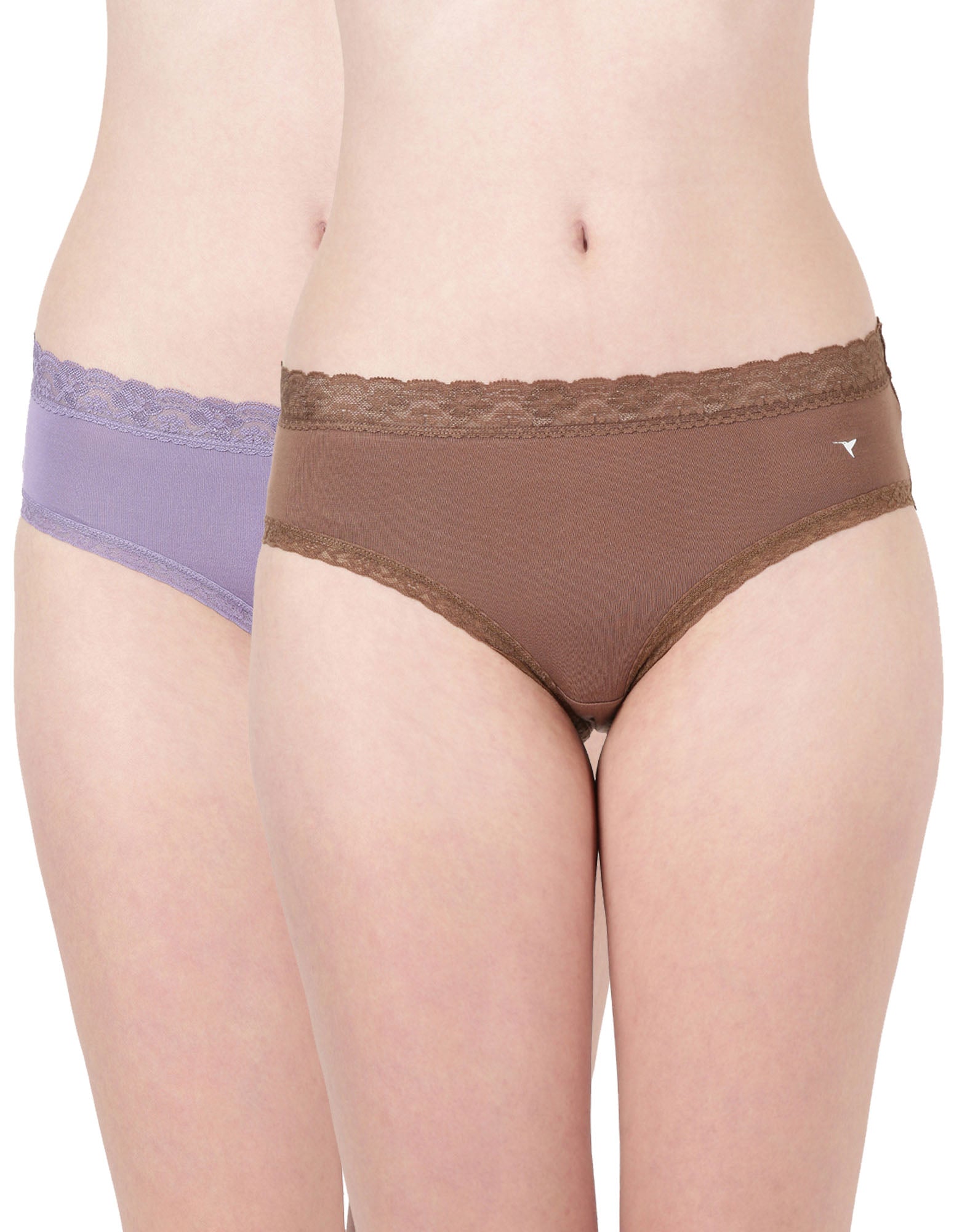 Blossom Lacelet Panty Soft Modal with Lace Elegance_Pack Of 2