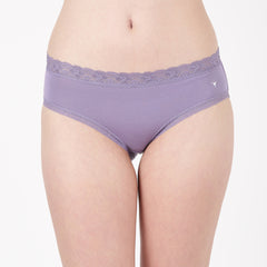 Blossom Lacelet Panty Soft Modal with Lace Elegance_Pack Of 2