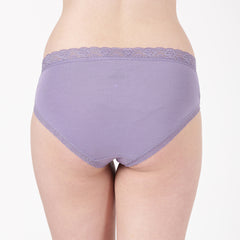 Blossom Lacelet Panty Soft Modal with Lace Elegance_Pack Of 2
