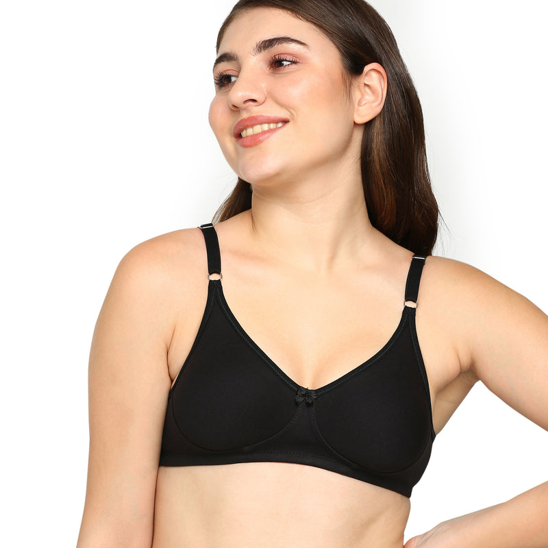 Women's Everyday Comfort non padded T-shirt Bra With Supportive Fit_Lara Bra