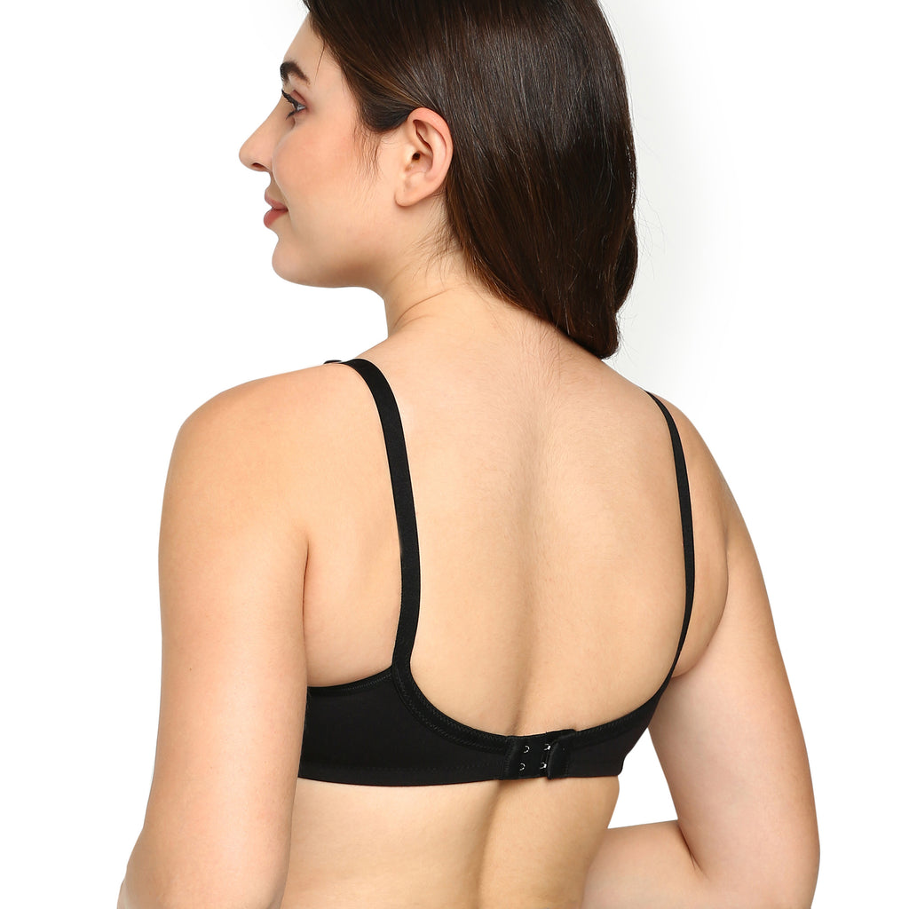 Women's Everyday Comfort non padded T-shirt Bra With Supportive Fit_Lara Bra