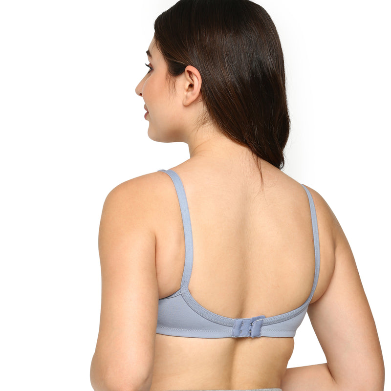 Women's Everyday Comfort non padded T-shirt Bra With Supportive Fit_Lara Bra
