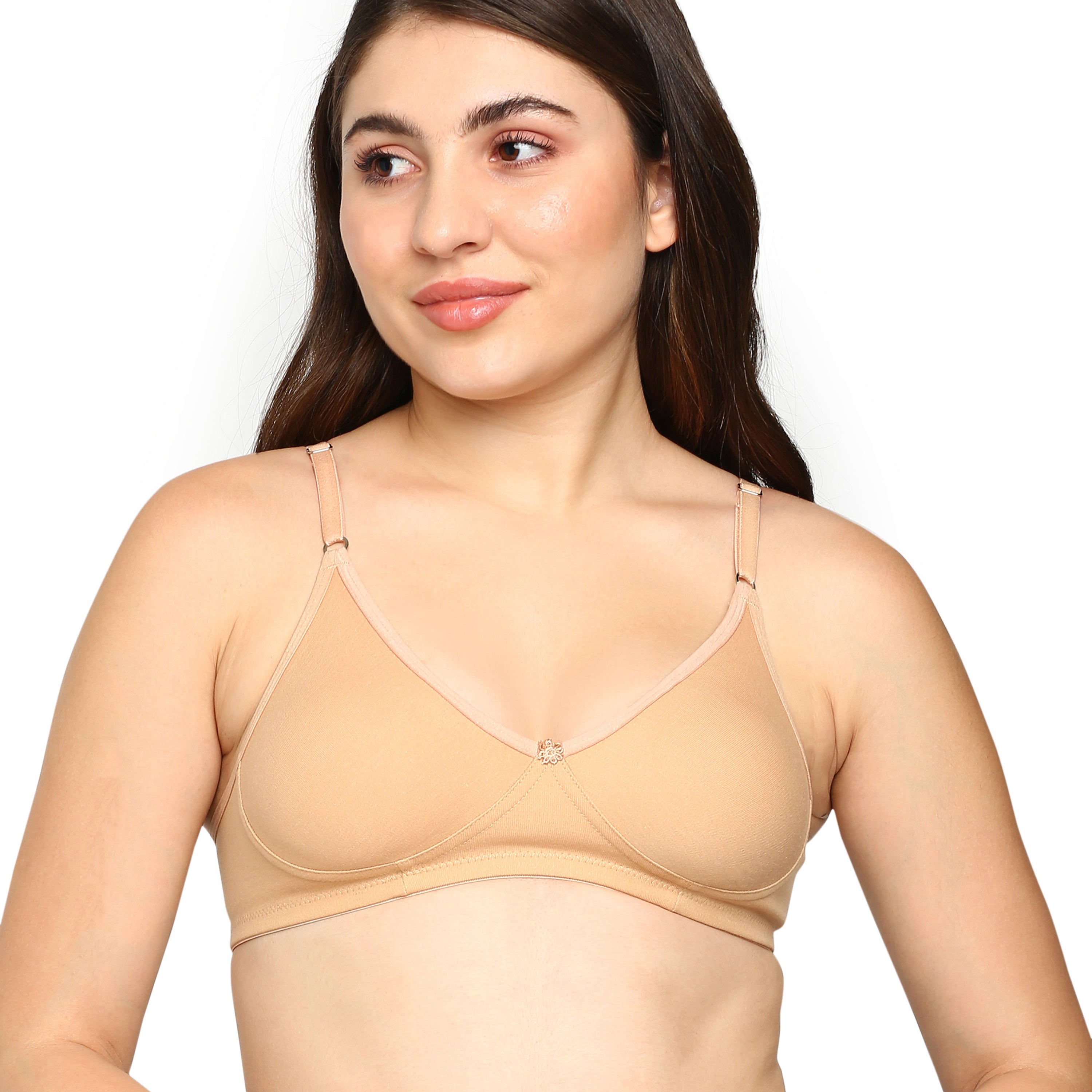 Women's Everyday Comfort non padded T-shirt Bra With Supportive Fit_Lara Bra