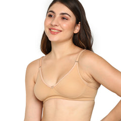 Women's Everyday Comfort non padded T-shirt Bra With Supportive Fit_Lara Bra