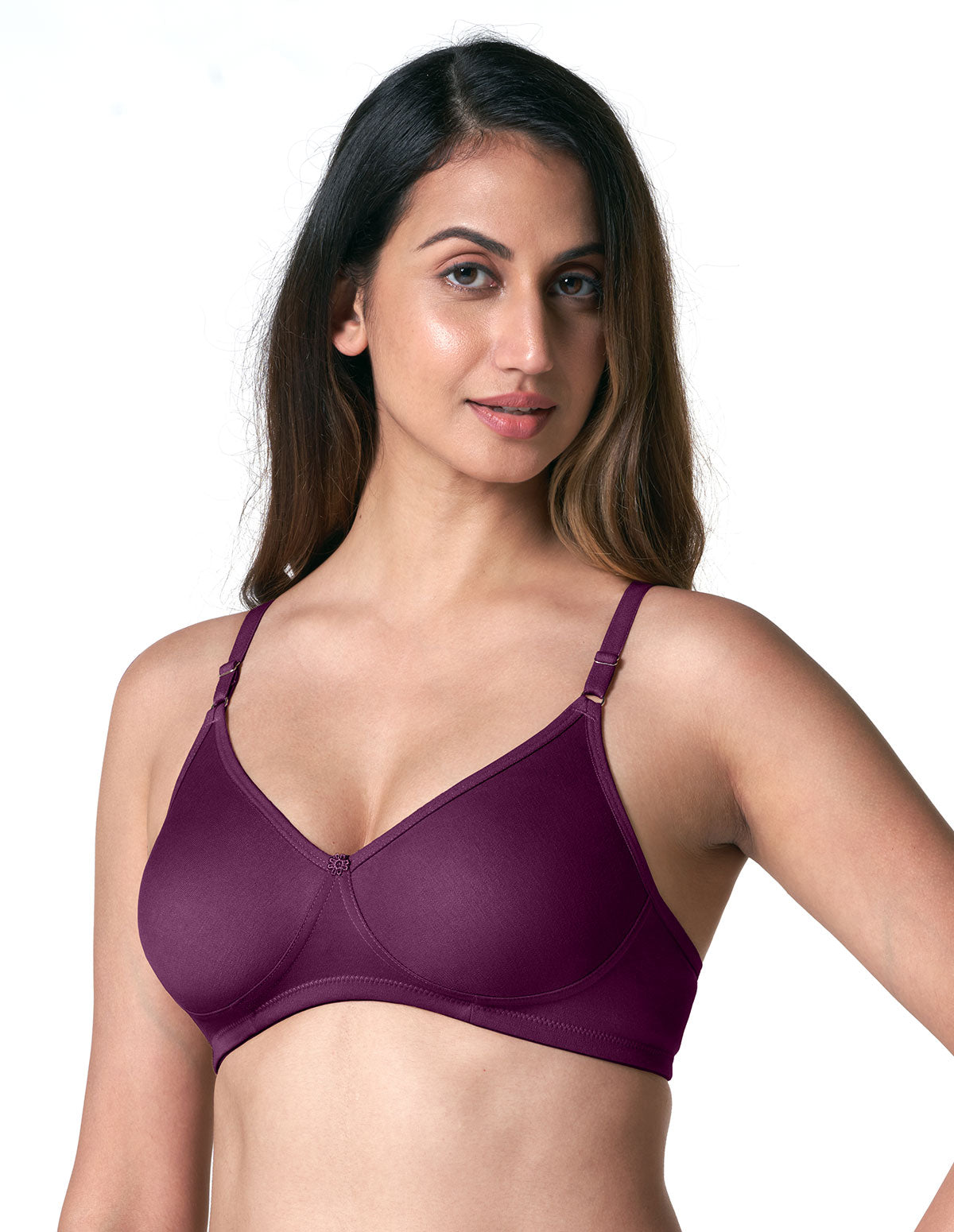 Women's Everyday Comfort non padded T-shirt Bra With Supportive Fit_Lara Bra