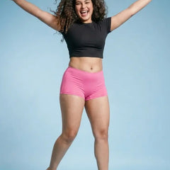Pink Absorbent Boyshorts