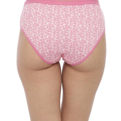 Lilly Full Coverage Mid-rise Printed Hipster Panty With Soft Elastic_ Pack of 3