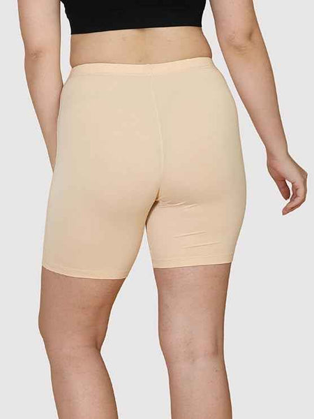 Pack Of 2 Women Long Under Dress Cycling Sports Shorts