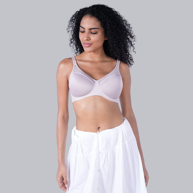 SOIE Woman - Ultra-Lightly Padded Non Wired Full Coverage Bra with Spacer Cups - Bra -for Women