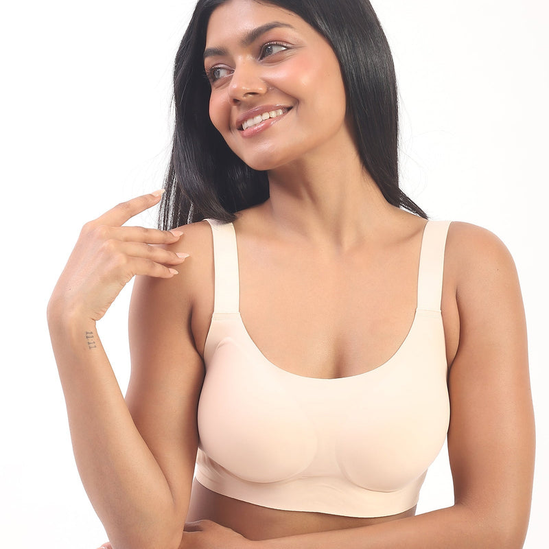 Everyday Neutrals Bundle - Vera & Luna Beige Seamless Wirefree Bras