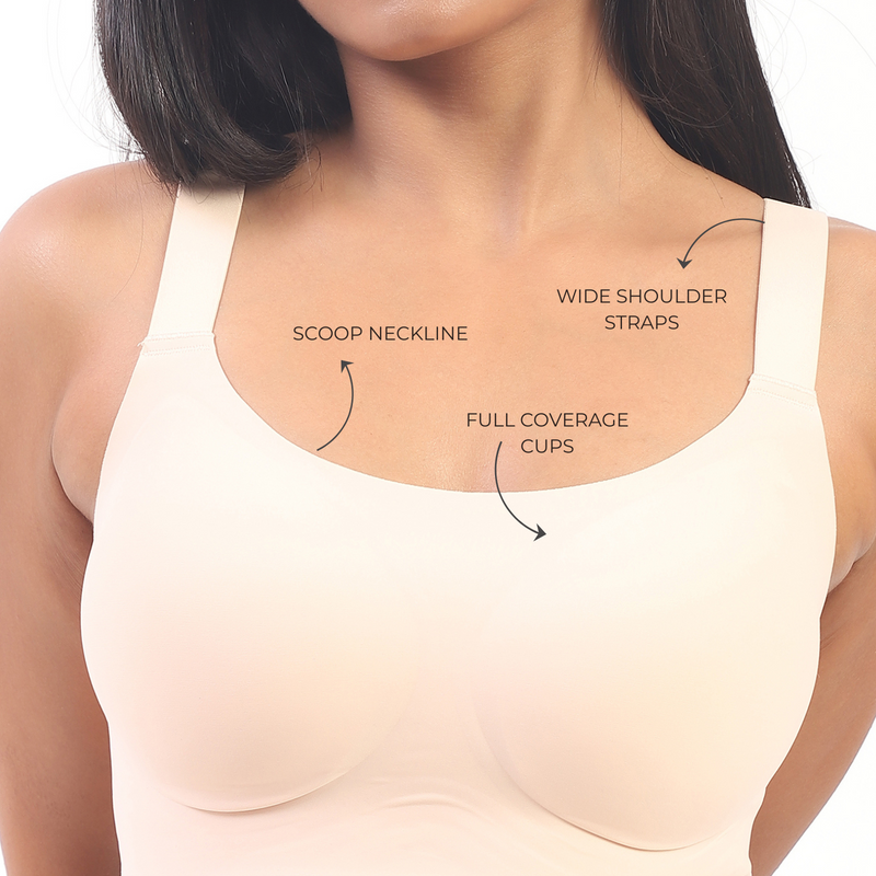 Everyday Neutrals Bundle - Vera & Luna Beige Seamless Wirefree Bras