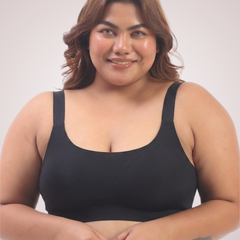 Luna – Wireless Full Coverage Everyday Bra in Black