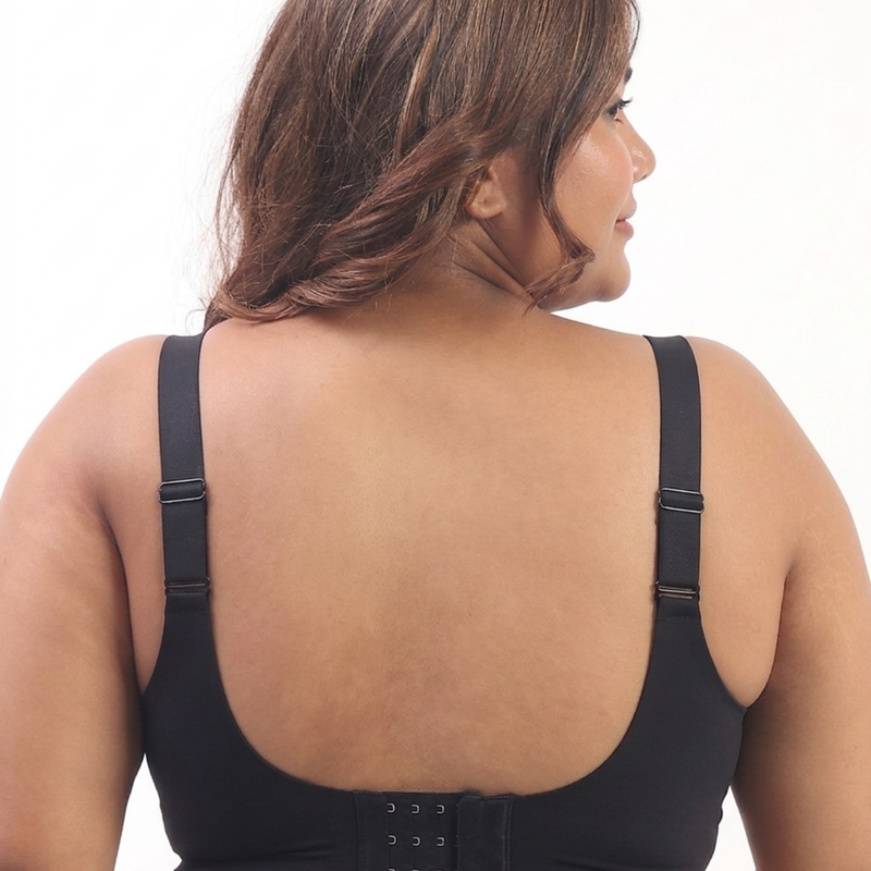 Luna – Wireless Full Coverage Everyday Bra in Black