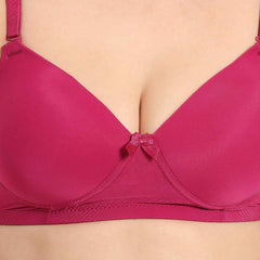 Women Plus Size Padded Comfortable High Support Big-Cup Bra