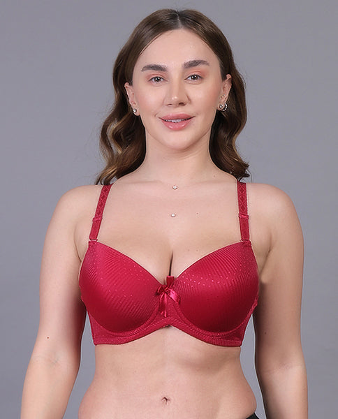 Brachy Women T-shirt Full Coverage Lightly Padded Pushup Bra