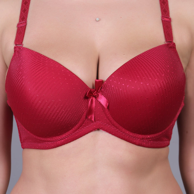 Brachy Women T-shirt Full Coverage Lightly Padded Pushup Bra